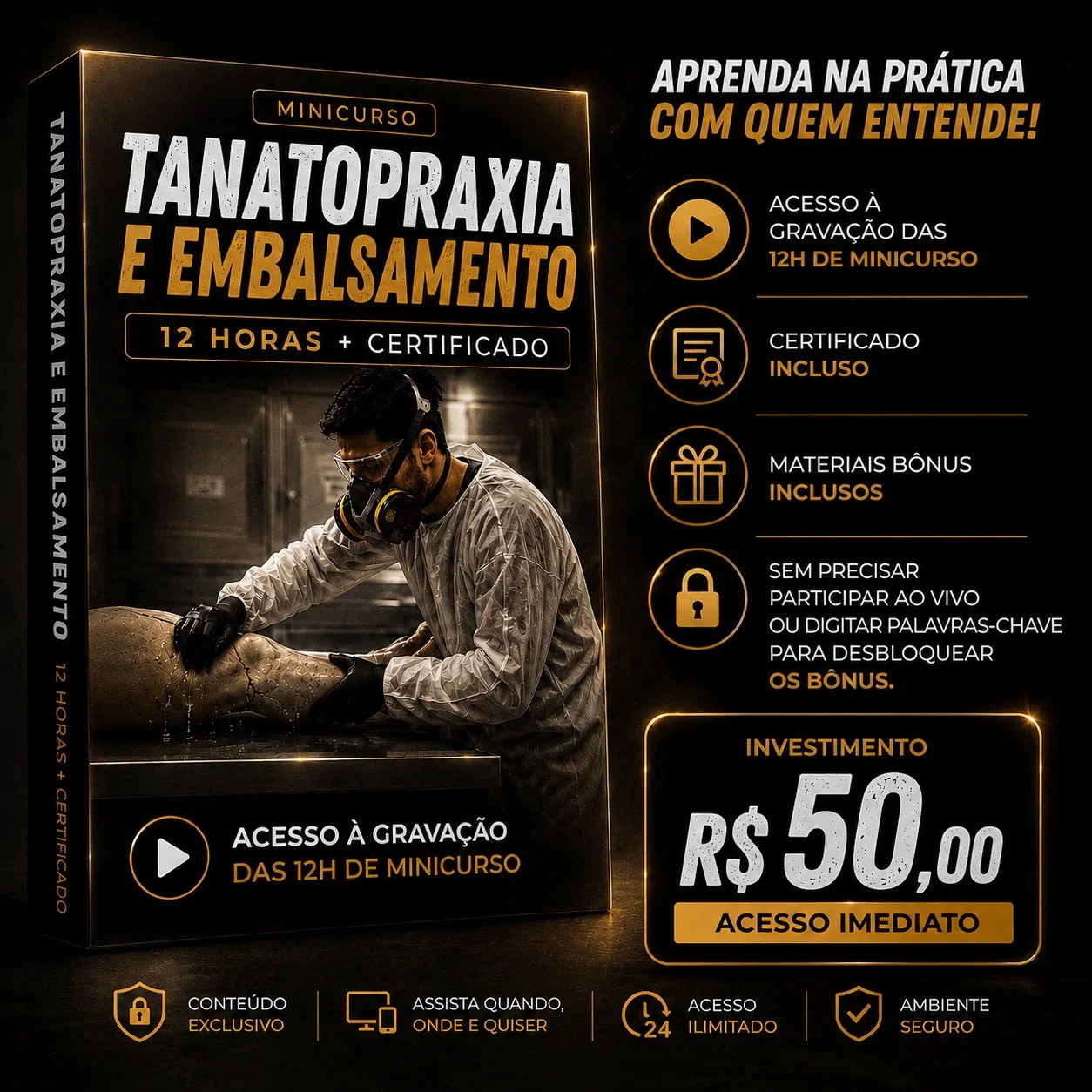 Prof. Rodrigo Fortes em procedimento