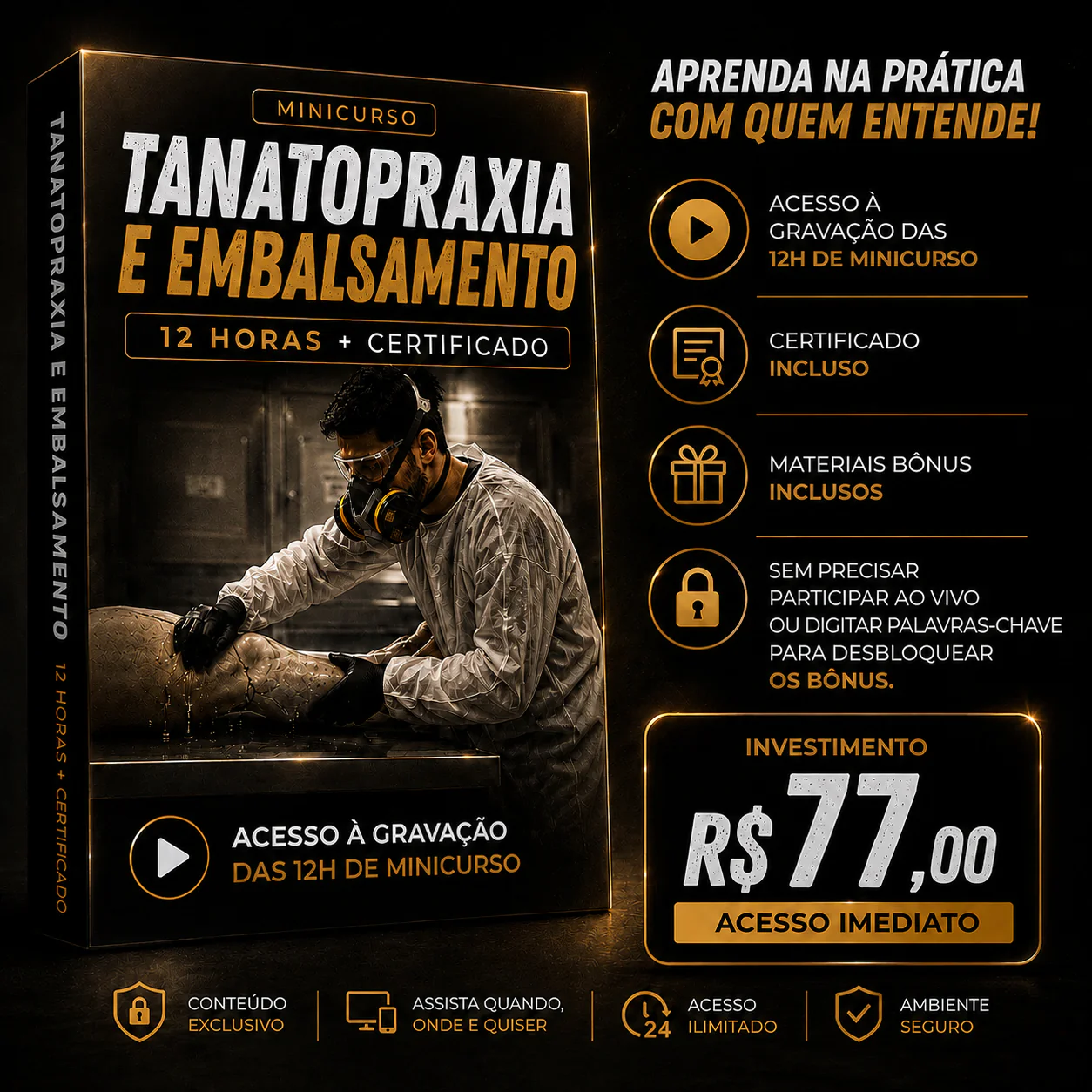Imersão Tanatopraxia