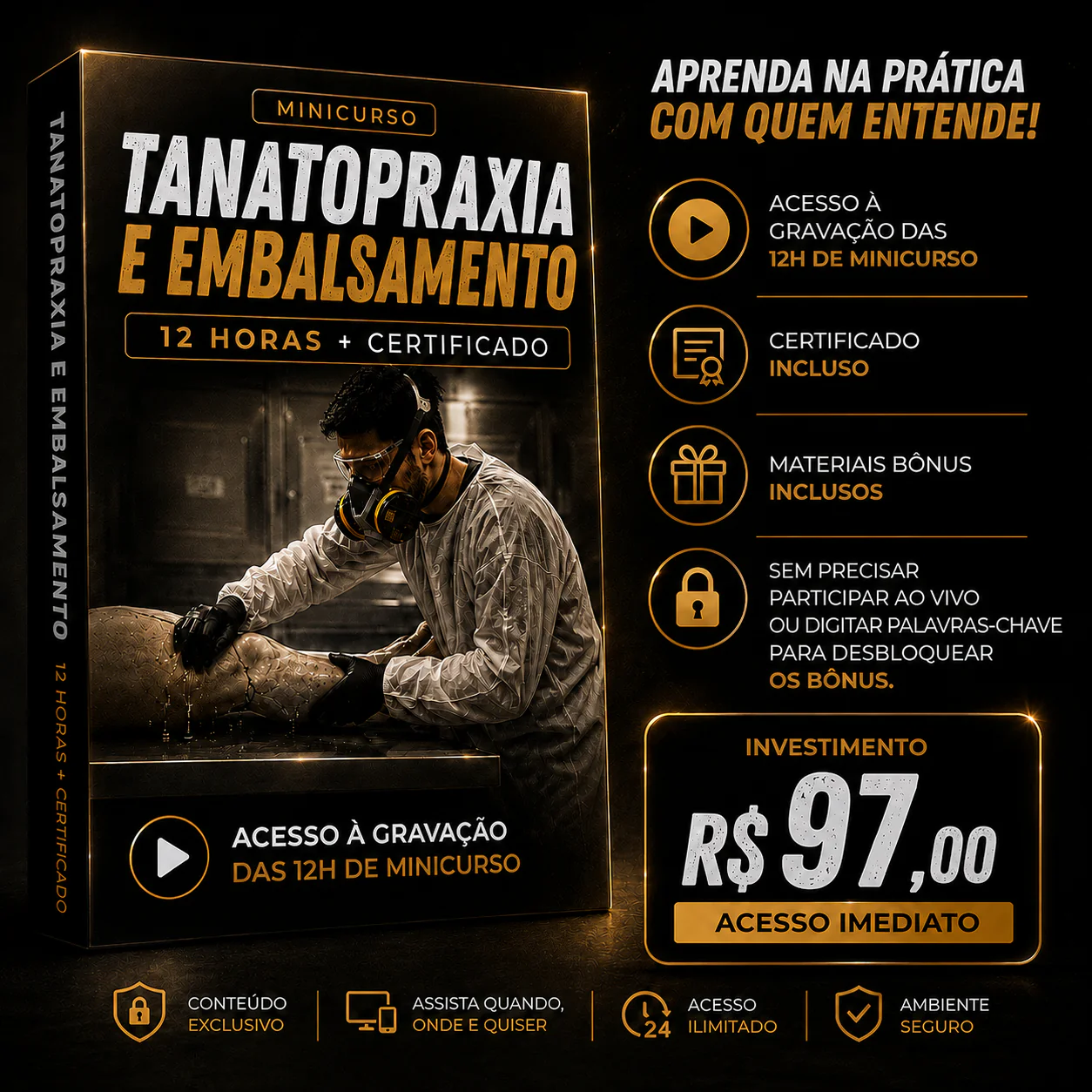 Imersão Tanatopraxia