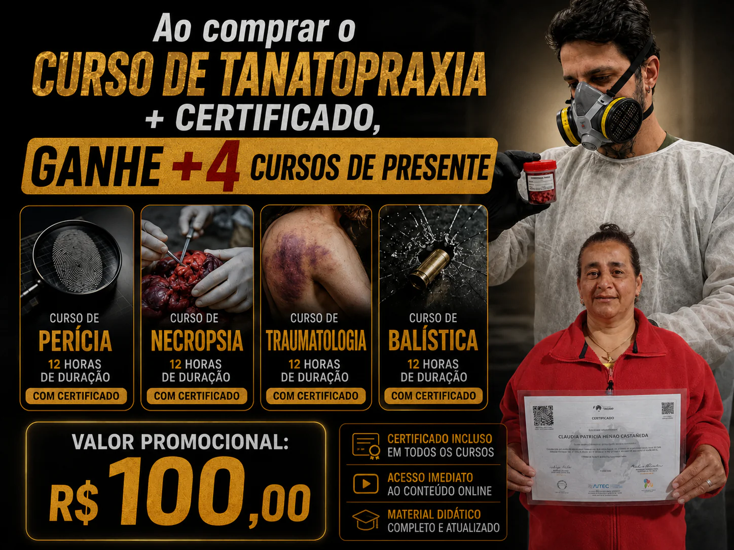Imersão Tanatopraxia