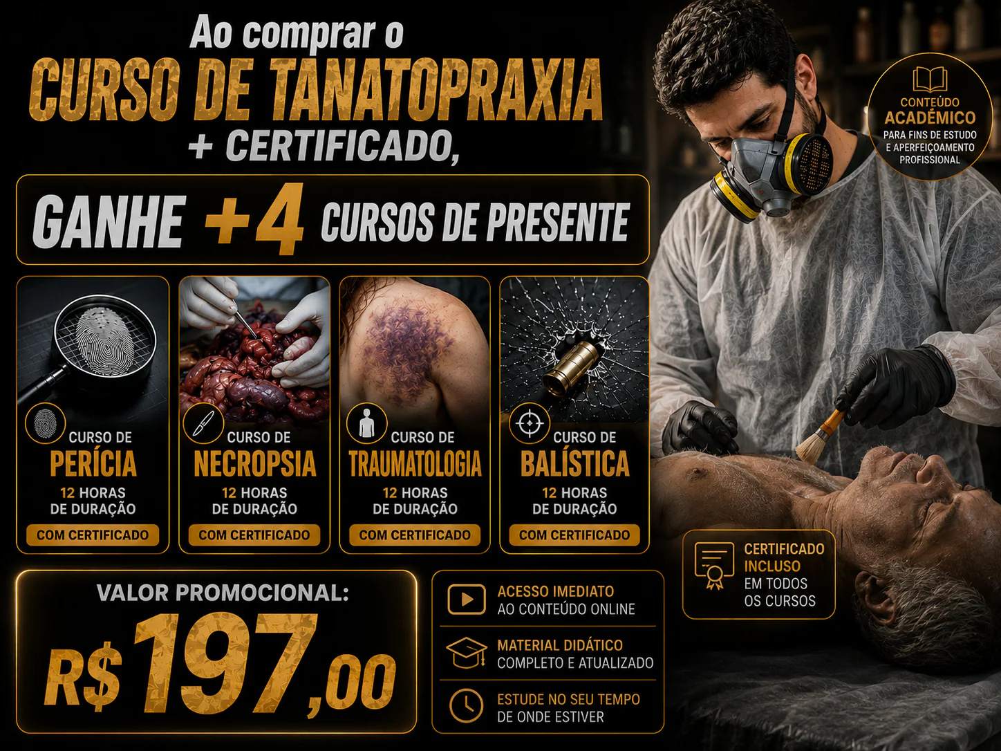 Imersão Tanatopraxia