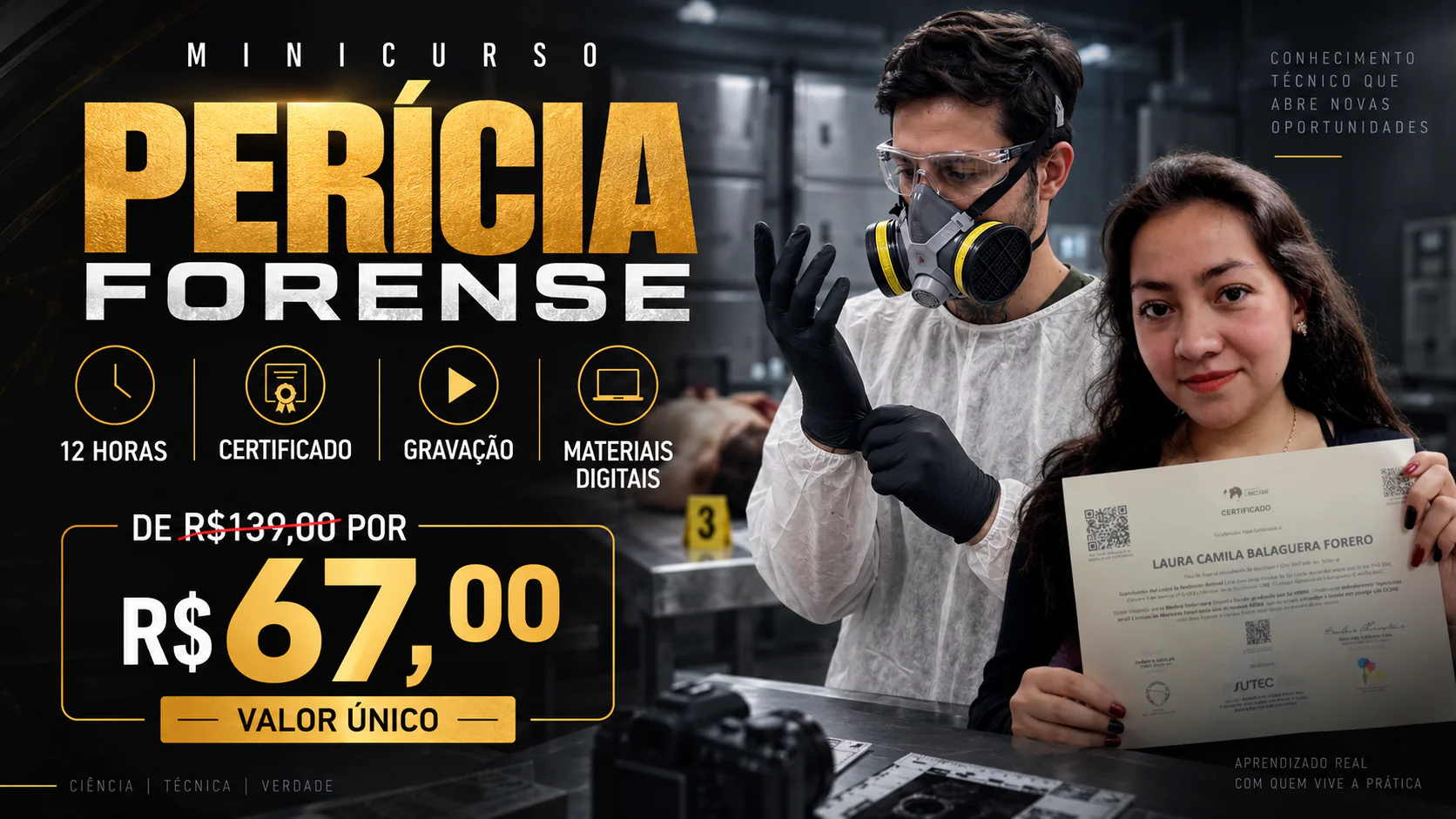 Minicurso de Perícia Forense — Universidad Forense